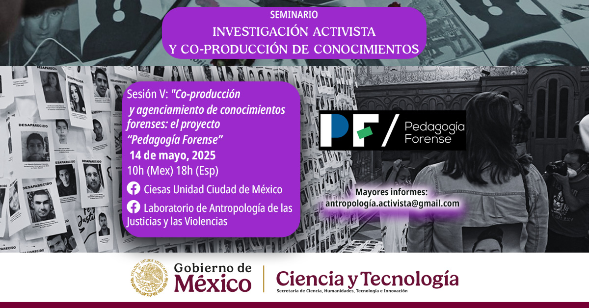 Seminario Investigación activista y co-producción del conocimiento. 5ta sesión.