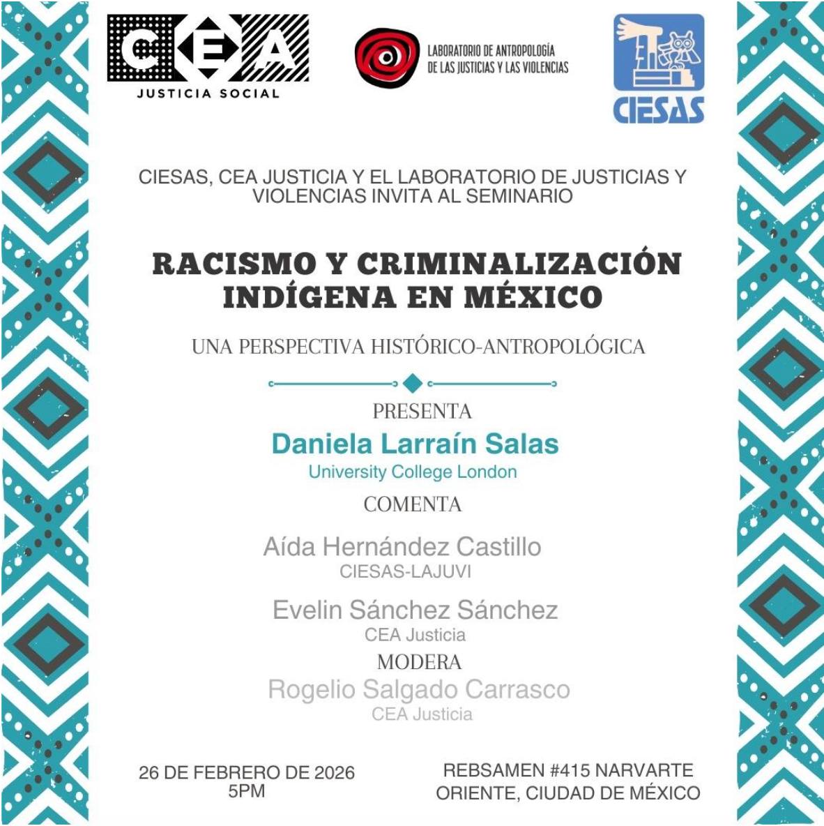 Racismo y criminalización Indígena en México (Una perspectiva histótico – antropológica).