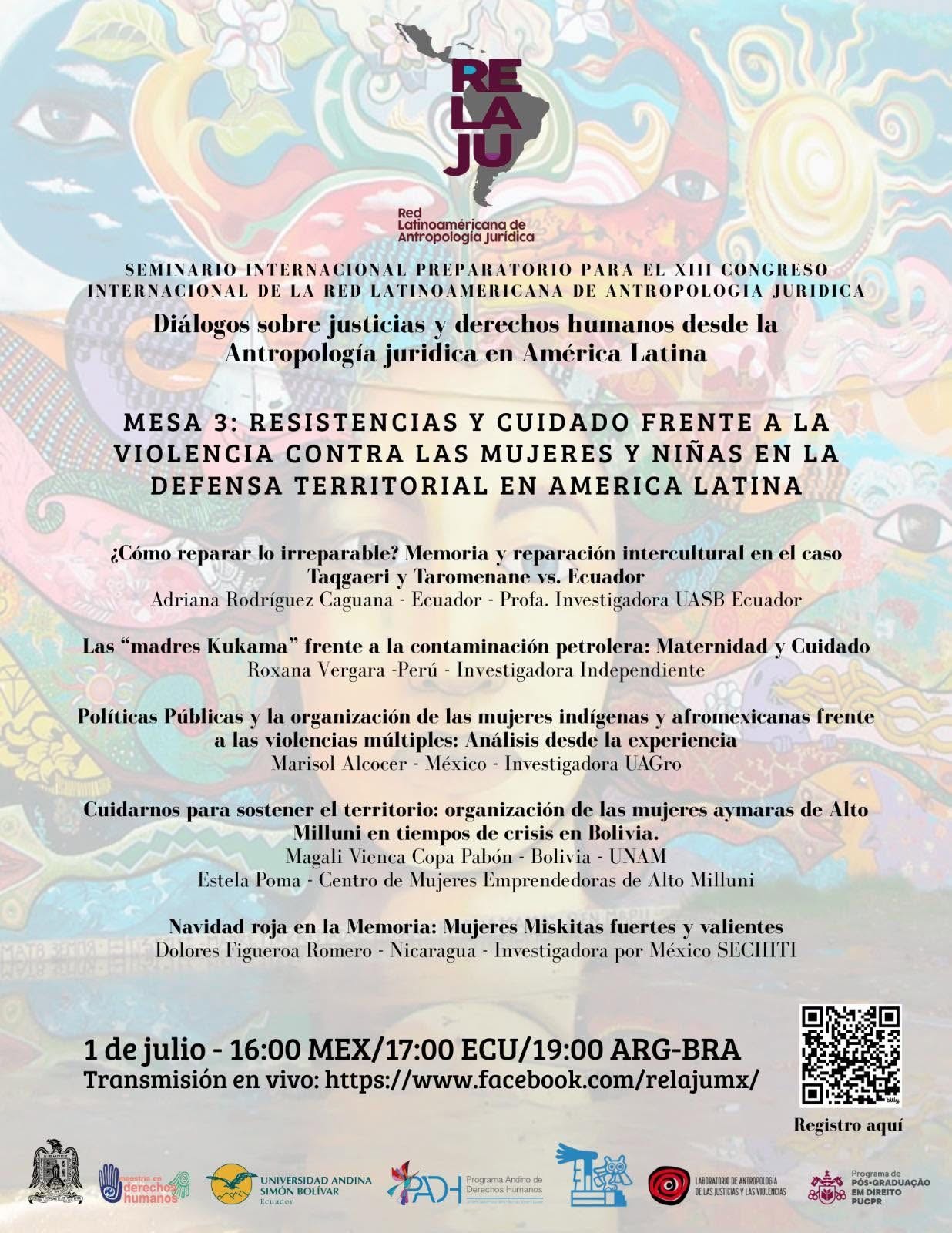 Resistencias y cuidado frente a la violencia contra las mujeres y niñas en la defensa territorial en America Latina